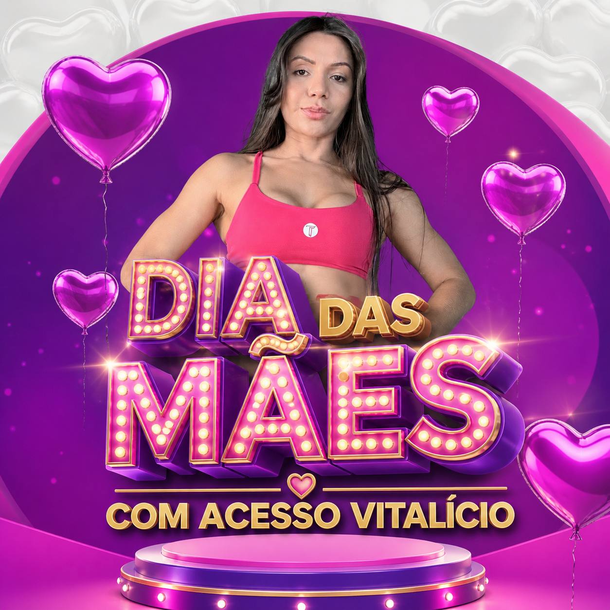 Jaque Personal — Dia das Mães Acesso Vitalício